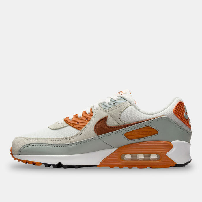 Nike Men's Air Max 90 Shoes Grey Nike Men's Air Max 90 Shoes Grey image number 5