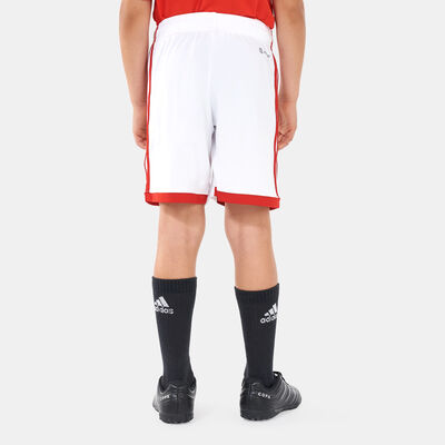 adidas Kids' Arsenal F.C. Home Football Shorts - 2022/23 White adidas Kids' Arsenal F.C. Home Football Shorts - 2022/23 White