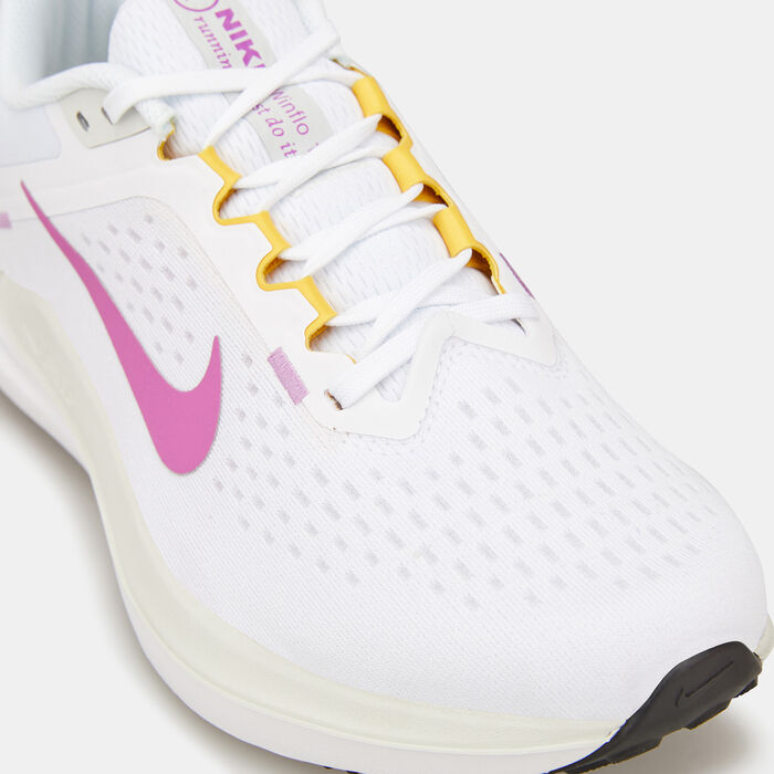 Nike Women's Winflo 10 Road Running Shoe White Nike Women's Winflo 10 Road Running Shoe White image number 5