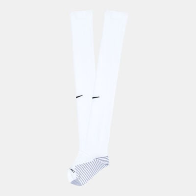 Nike Men's Dri-FIT Strike Knee-High Football Socks White Nike Men's Dri-FIT Strike Knee-High Football Socks White