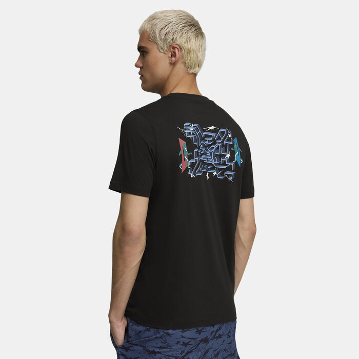 PUMA Men's Squid Game Graphic T-Shirt Black PUMA Men's Squid Game Graphic T-Shirt Black image number 1