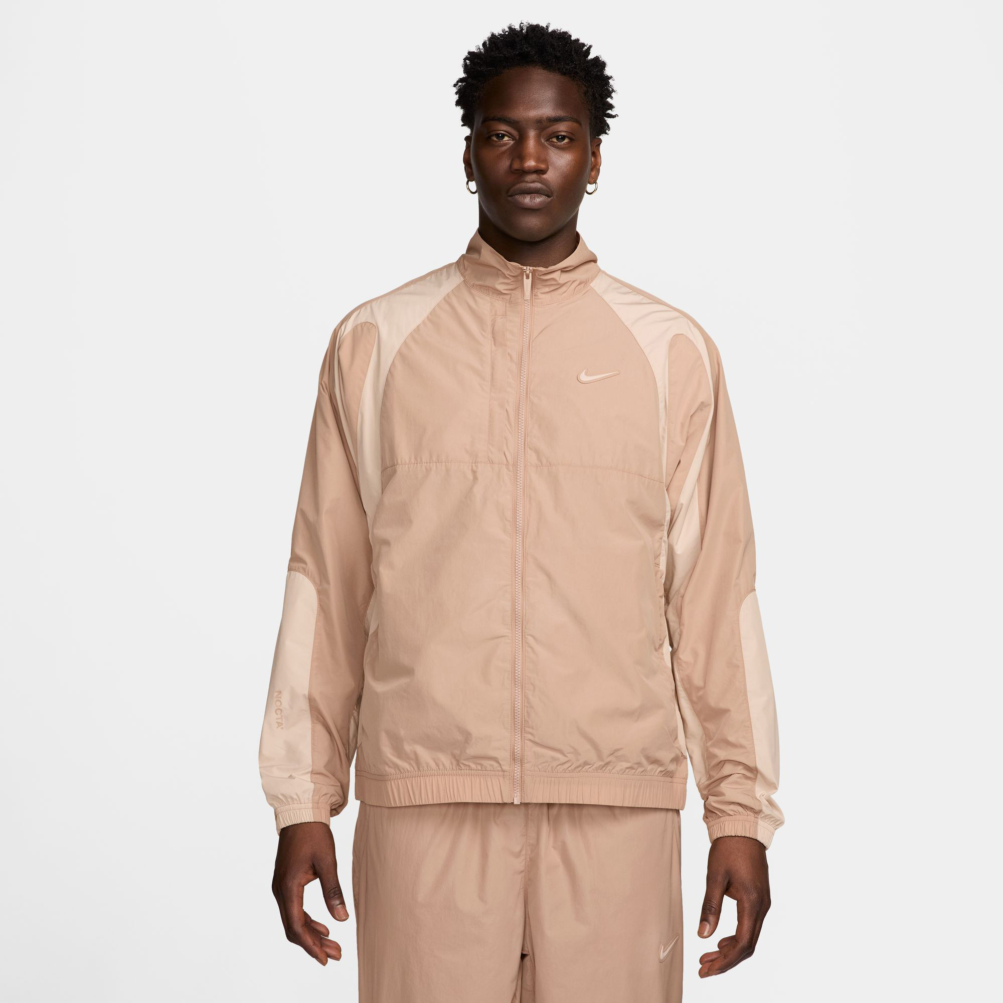 Shop Nike NOCTA Northstar Track Jacket Brown Online in KSA -SSS