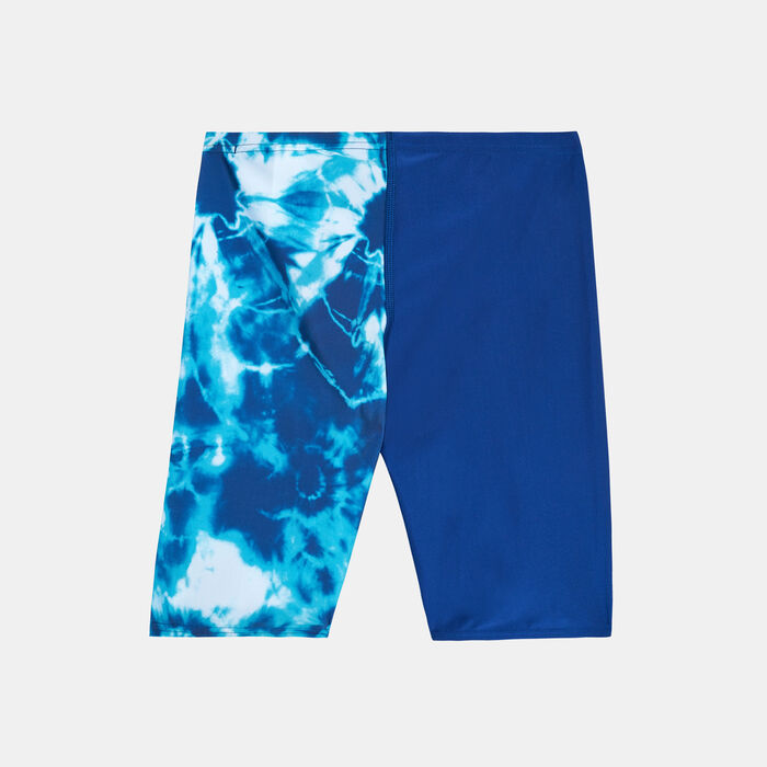 Speedo Kids' Digital Allover V Jammer Shorts Blue image number 1
