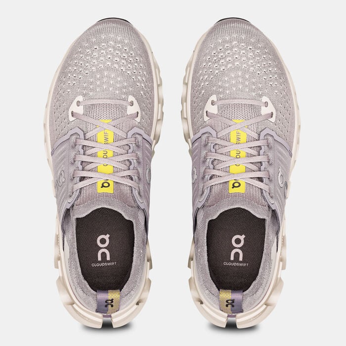 On Women's Cloudswift 4 Running Shoes Purple On Women's Cloudswift 4 Running Shoes Purple image number 4