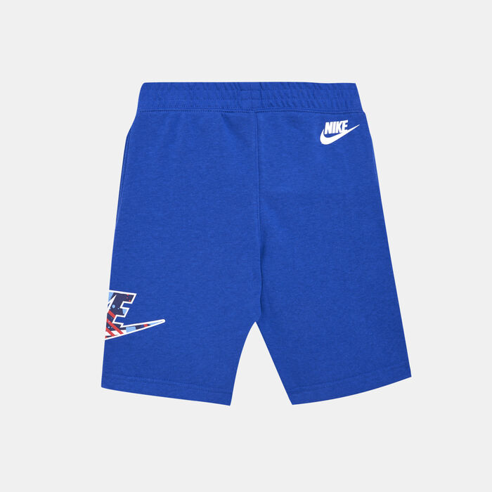 Nike Kids' Sportswear Thrill Zip Pocket Shorts Blue image number 1