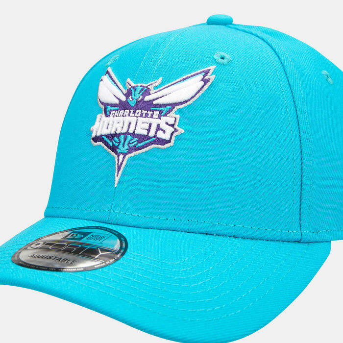 New Era Men's Charlotte Hornets The League 9FORTY Cap Blue New Era Men's Charlotte Hornets The League 9FORTY Cap Blue image number 2