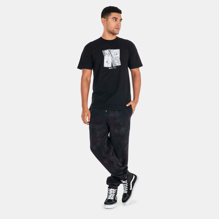 Vans Men's Tri Dye Fleece Pants Purple Vans Men's Tri Dye Fleece Pants Purple image number 2