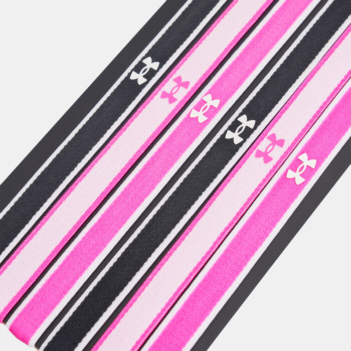 Under Armour Kids' Mini Headbands (6 Pieces) Black Under Armour Kids' Mini Headbands (6 Pieces) Black image number 1