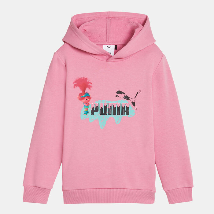PUMA Kids' x Trolls Hoodie Pink PUMA Kids' x Trolls Hoodie Pink image number 0