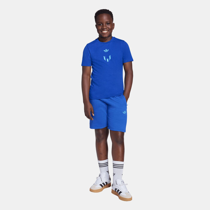 adidas Kids' Messi T-Shirt Blue adidas Kids' Messi T-Shirt Blue image number 2