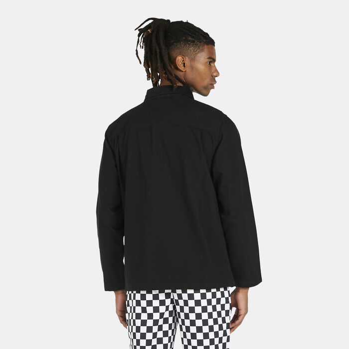 Vans Men's Drill Chore Coat Jacket Black Vans Men's Drill Chore Coat Jacket Black image number 1