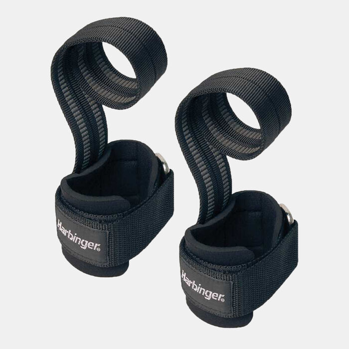 Harbinger Big Grip® Lifting Straps Black Harbinger Big Grip® Lifting Straps Black image number 0
