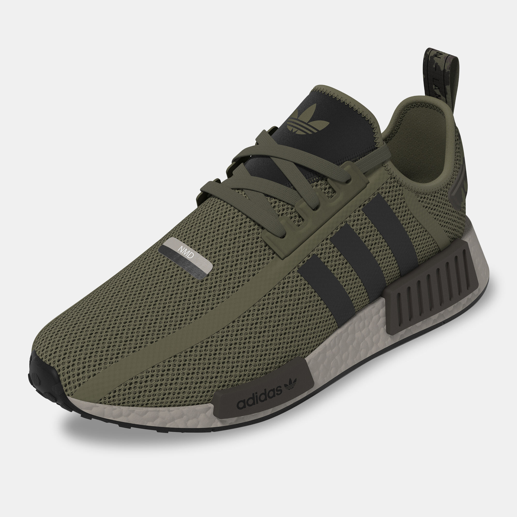 Adidas originals men's nmd_r1 shoes best sale green