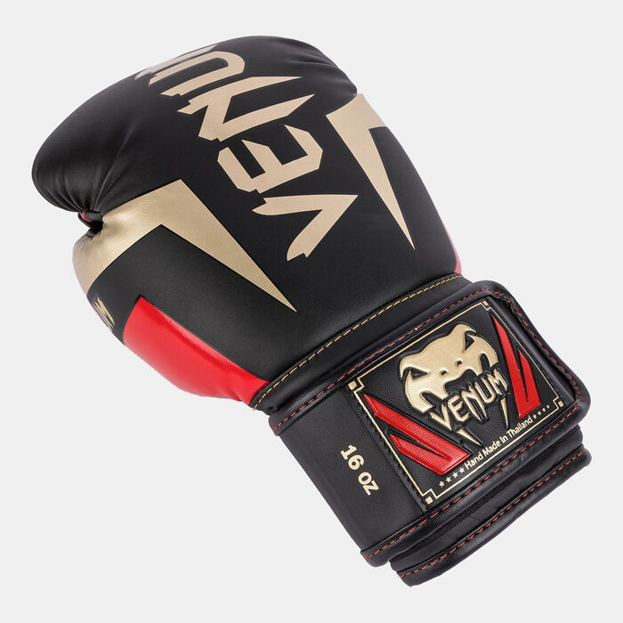 Venum Elite Boxing Gloves Black Venum Elite Boxing Gloves Black image number 5