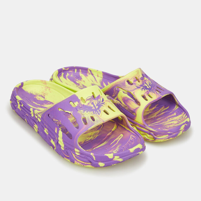 PUMA Men's MB.03 Basketball Slides yellow PUMA Men's MB.03 Basketball Slides yellow image number 0