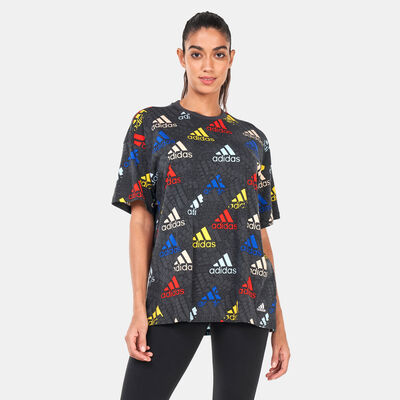 adidas Women's Essentials Boyfriend T-Shirt Multi-Color