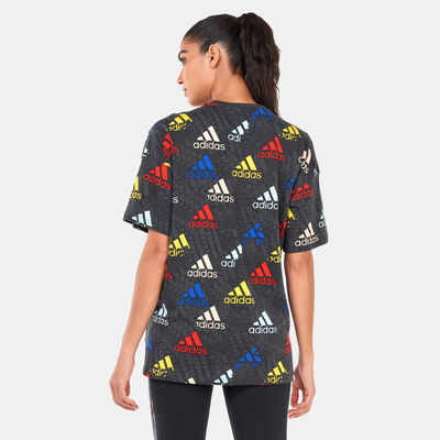 adidas Women's Essentials Boyfriend T-Shirt Multi-Color
