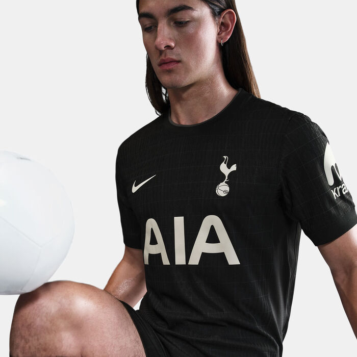Nike Men's Tottenham Hotspur 2025/26 Away Authentic Football Jersey Black Nike Men's Tottenham Hotspur 2025/26 Away Authentic Football Jersey Black image number 6