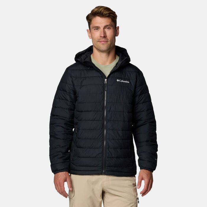 Columbia Men's Powder Lite II Full-Zip Hiking Hoodie Black Columbia Men's Powder Lite II Full-Zip Hiking Hoodie Black image number 0