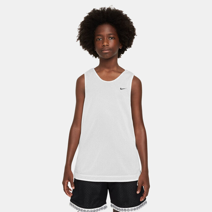 Nike Kids' Dri-FIT Basketball Tank Top White image number 0