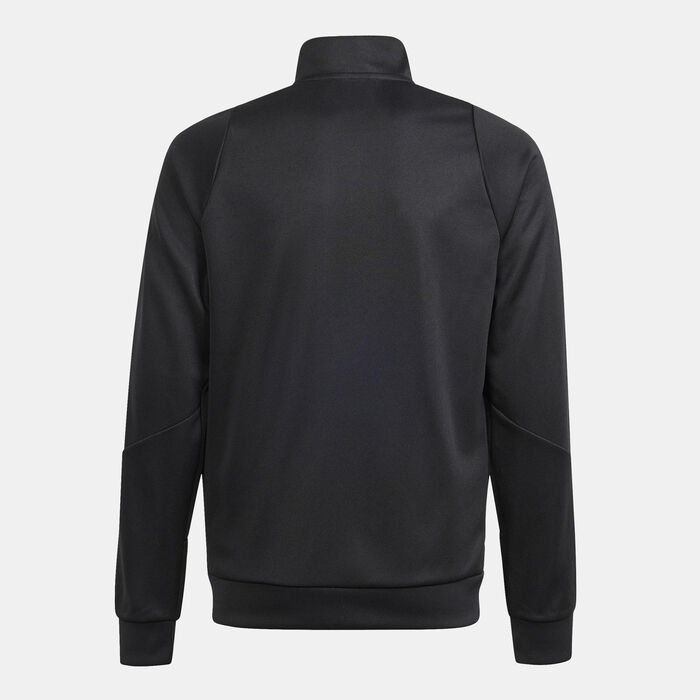 adidas Kids' Tiro 24 Training Football Jacket Black adidas Kids' Tiro 24 Training Football Jacket Black image number 1