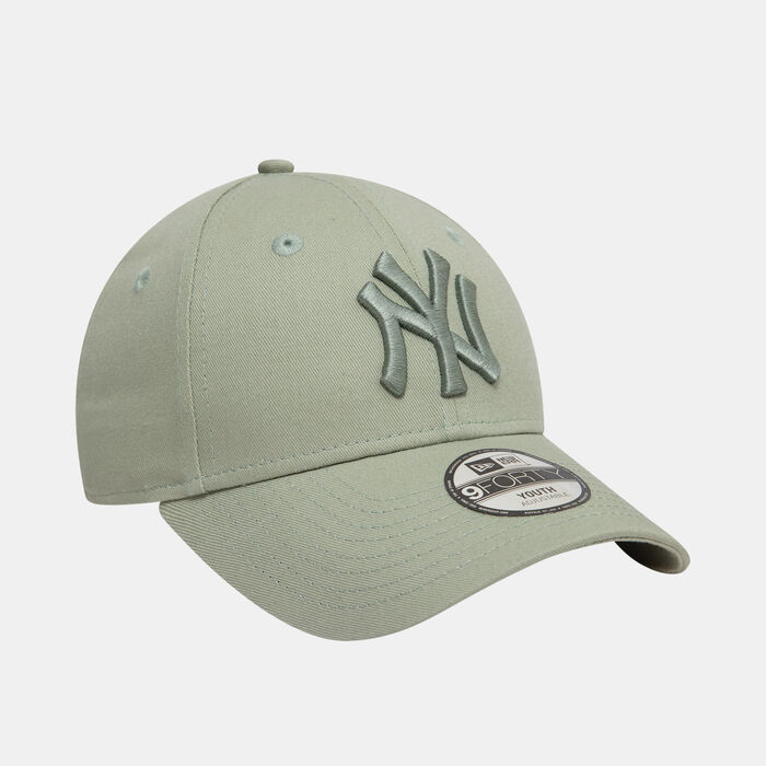 New Era Kids' MLB New York Yankees League Essential 9FORTY Cap Green New Era Kids' MLB New York Yankees League Essential 9FORTY Cap Green image number 2