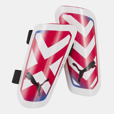 PUMA ULTRA Light Strap Shin Guards White PUMA ULTRA Light Strap Shin Guards White