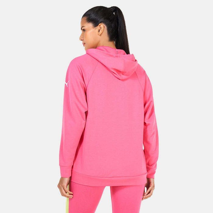 PUMA Women's Modern Sports Hoodie Pink image number 1
