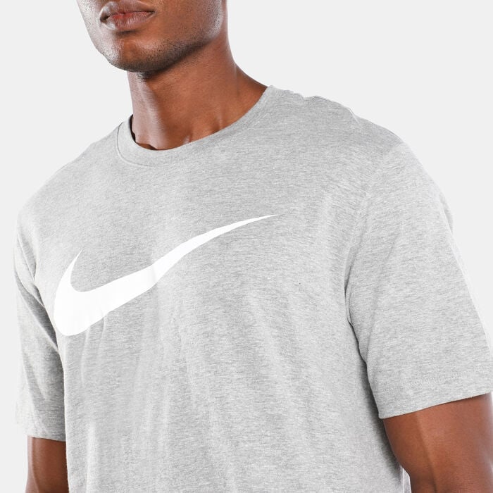 Nike Men's Sportswear Swoosh T-Shirt Grey Nike Men's Sportswear Swoosh T-Shirt Grey image number 3