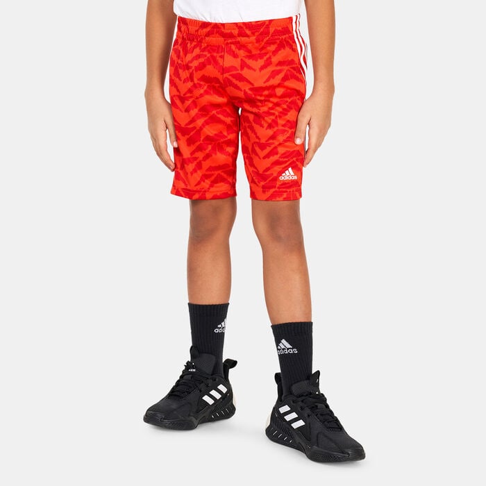 adidas Kids' Football Celebration Shorts Red adidas Kids' Football Celebration Shorts Red image number 0