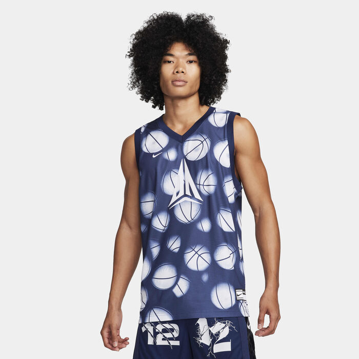 Nike Men's Dri-FIT DNA Basketball Jersey Blue Nike Men's Dri-FIT DNA Basketball Jersey Blue image number 0