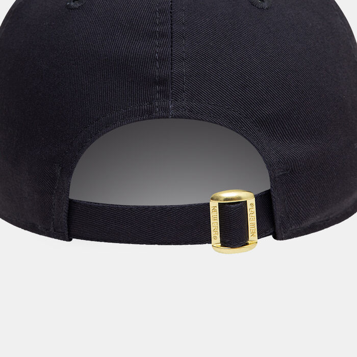 New Era Men's NBA Los Angeles Lakers Metallic Badge 9FORTY Cap Blue image number 2