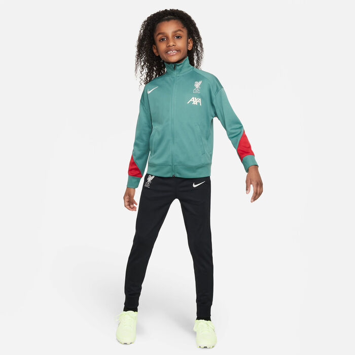 Nike Kids' Liverpool Strike Dri-FIT Football Tracksuit Green Nike Kids' Liverpool Strike Dri-FIT Football Tracksuit Green image number 0