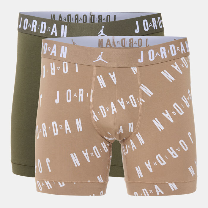 Nike Men's Dri-FIT Essentials Flight Boxer Briefs (2 Pack) Beige Nike Men's Dri-FIT Essentials Flight Boxer Briefs (2 Pack) Beige image number 0