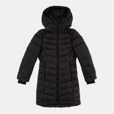 Sun and Sand Sports Kids' Hooded Puffer Jacket Black