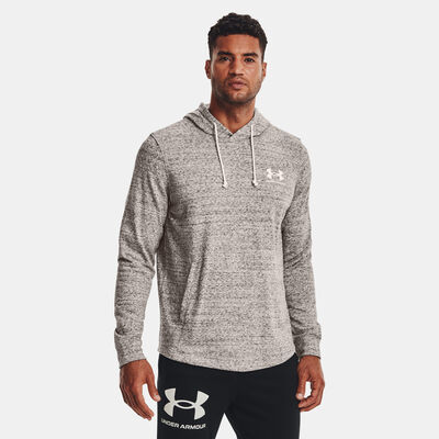 Under Armour Men's Rival Terry Hoodie White Under Armour Men's Rival Terry Hoodie White