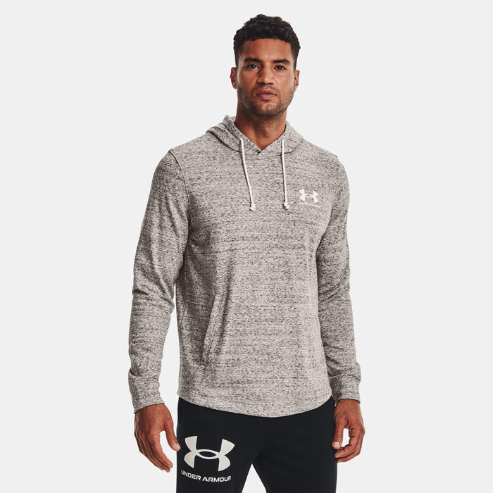 Under Armour Men's Rival Terry Hoodie White Under Armour Men's Rival Terry Hoodie White image number 0