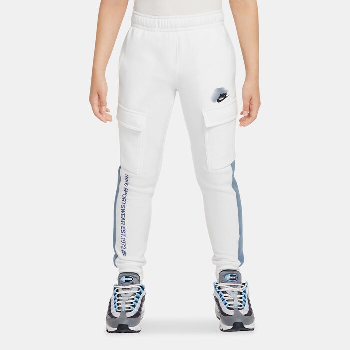 Nike Kids' Sportswear Standard Issue Cargo Pants White image number 0