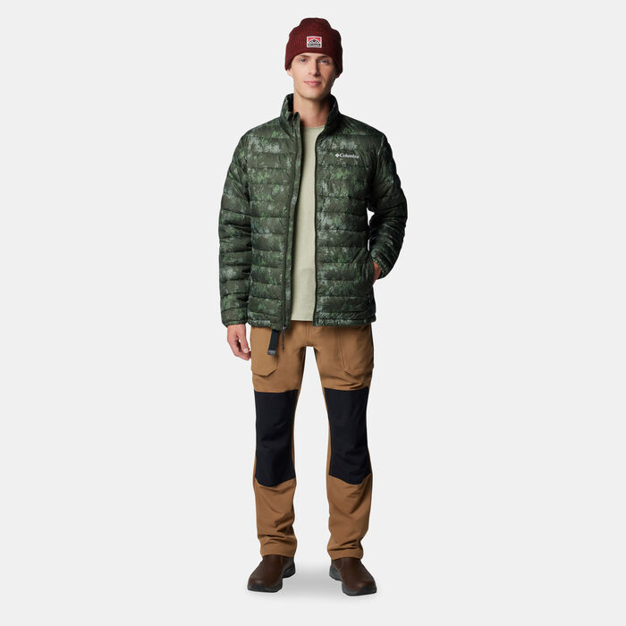 Columbia Men's Powder Lite II Printed Jacket Green image number 2
