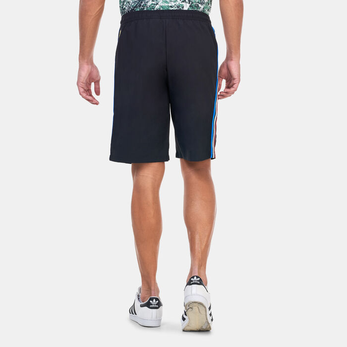 adidas Men's Manchester United Stone Roses Originals Football Shorts Black adidas Men's Manchester United Stone Roses Originals Football Shorts Black image number 1