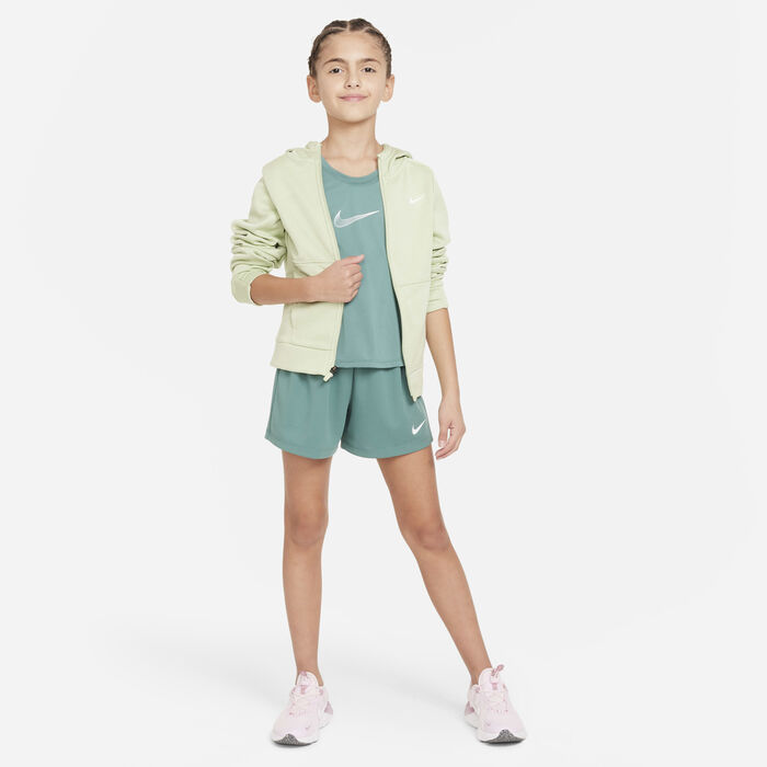 Nike Kids' Dri-FIT One Training Tank Green Nike Kids' Dri-FIT One Training Tank Green image number 4
