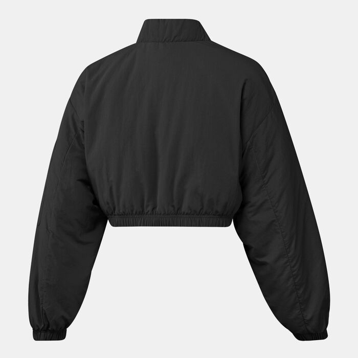 adidas Women's City Escape Bomber Jacket Black image number 1