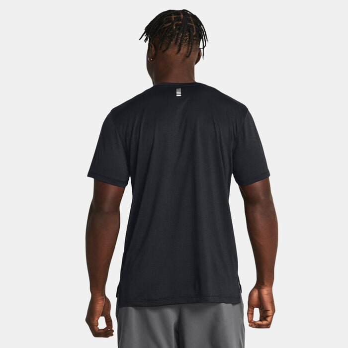 Under Armour Men's Launch Traning T-Shirt Black Under Armour Men's Launch Traning T-Shirt Black image number 1