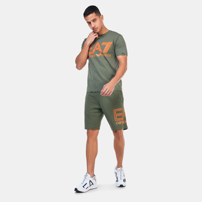 EA7 Emporio Armani Men's Logo Series Sweatpants Green EA7 Emporio Armani Men's Logo Series Sweatpants Green image number 2