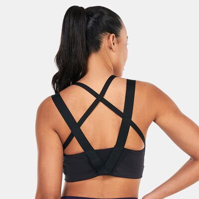 adidas Women's TLRD Impact Training High-Support Strappy Sports Bra Black adidas Women's TLRD Impact Training High-Support Strappy Sports Bra Black