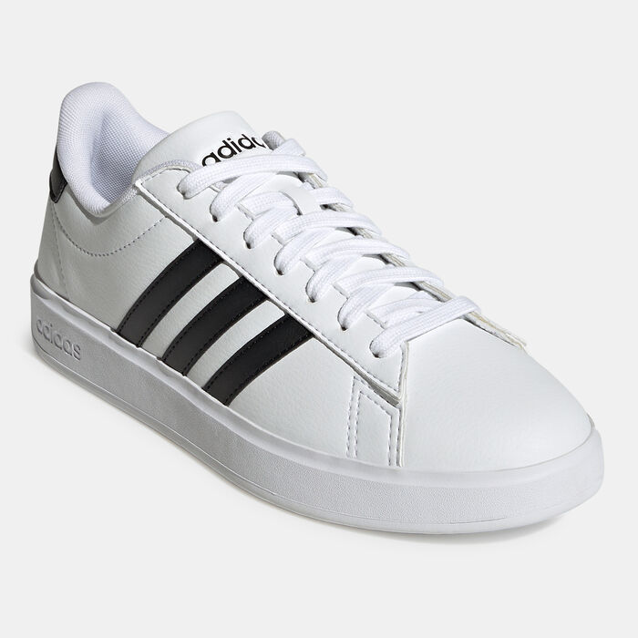 adidas Women's Grand Court Cloudfoam Lifestyle Court Comfort Shoe White image number 1