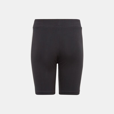 adidas Kids' Essentials 3-Stripes Bike Shorts Black adidas Kids' Essentials 3-Stripes Bike Shorts Black