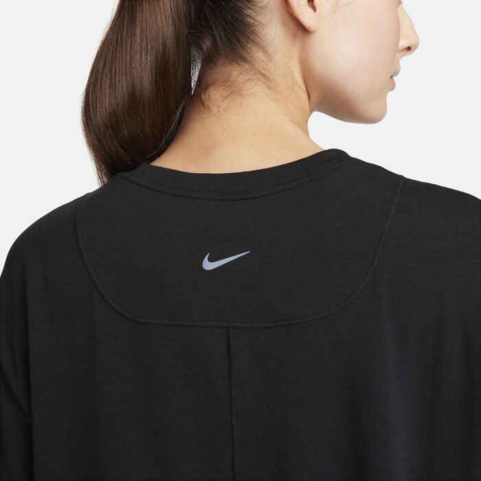 Nike Women's One Dri-FIT Training Top Black Nike Women's One Dri-FIT Training Top Black image number 3