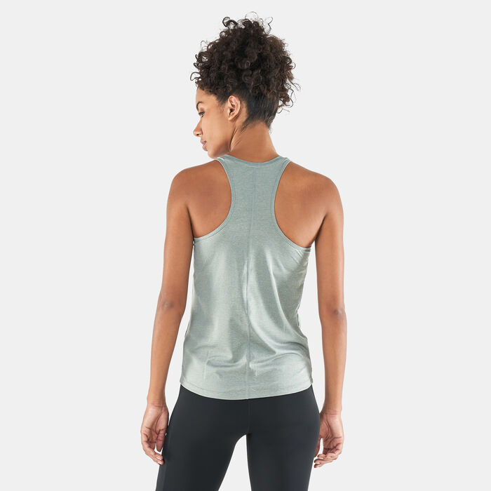 Nike Women's Dri-FIT One Training Tank Top Grey image number 1
