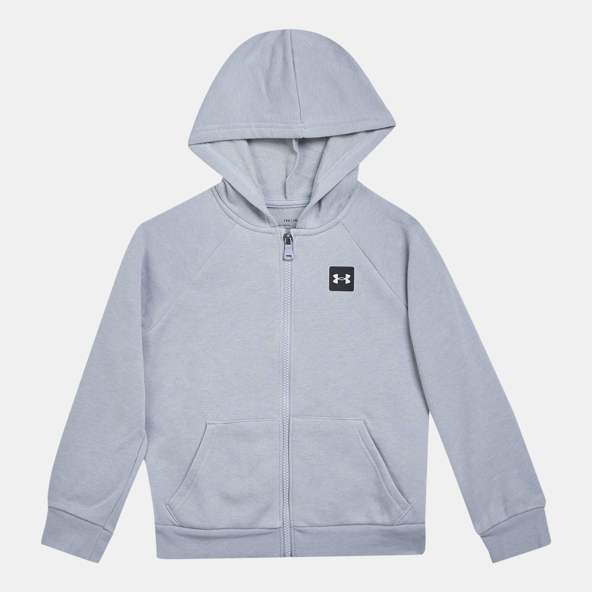 Buy Under Armour Kids Rival Fleece Hoodie Grey in KSA SSS